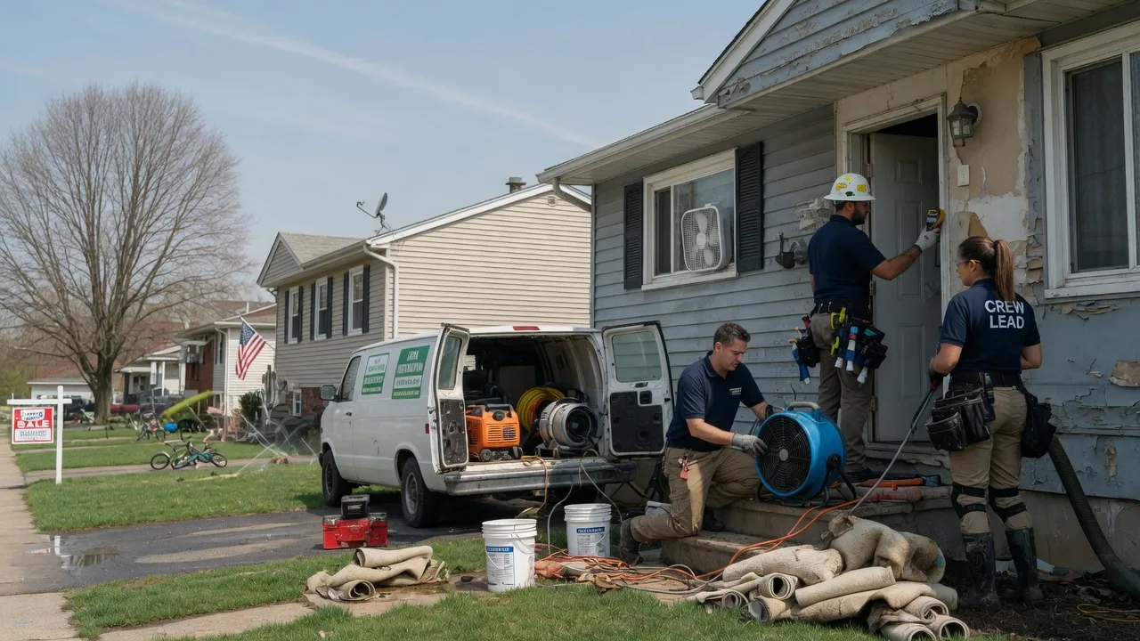 Flood Cleanup in Waukee, IA near me
